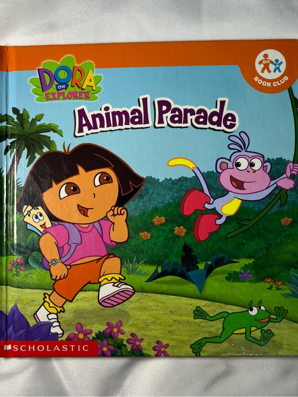 Vintage Dora The Explorer Animal Parade Hardcover Book Christine Ricci Nick Jr